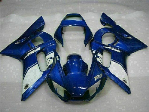 ABS Plástico Yamaha R6 1998-2002 - Azul ABS Plástico Yamaha R6 1998-2002 - Azul