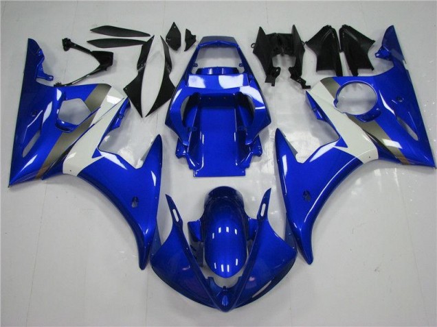 ABS Plástico Yamaha R6 2003-2005 - Azul Blanco ABS Plástico Yamaha R6 2003-2005 - Azul Blanco