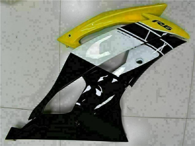 ABS Plástico Yamaha R6 2008-2016 - Amarillo Negro ABS Plástico Yamaha R6 2008-2016 - Amarillo Negro