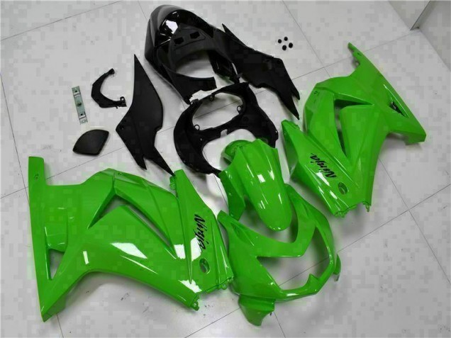 ABS Plásticos Kawasaki EX250 2008-2012 - Verde Negro Ninja ABS Plásticos Kawasaki EX250 2008-2012 - Verde Negro Ninja