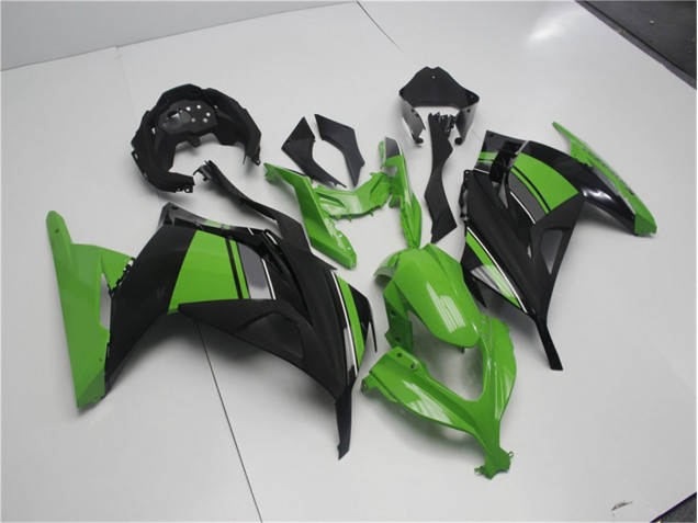 ABS Plásticos Kawasaki EX300 2013-2016 - Verde Negro ABS Plásticos Kawasaki EX300 2013-2016 - Verde Negro