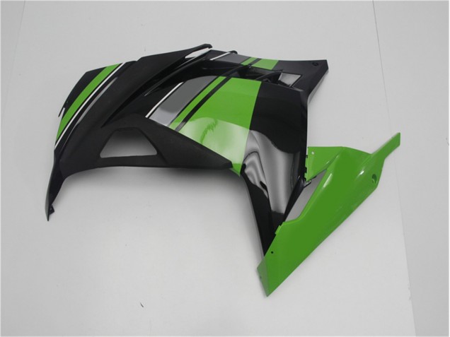 ABS Plásticos Kawasaki EX300 2013-2016 - Verde Negro ABS Plásticos Kawasaki EX300 2013-2016 - Verde Negro