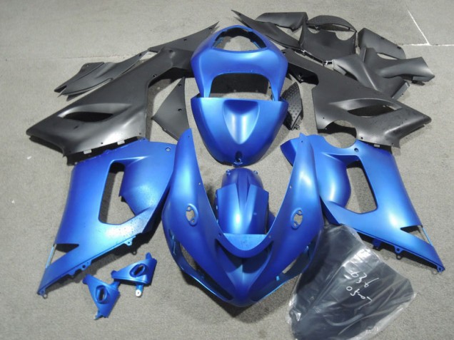 ABS Plásticos Kawasaki ZX6R 2005-2006 - Azul ABS Plásticos Kawasaki ZX6R 2005-2006 - Azul
