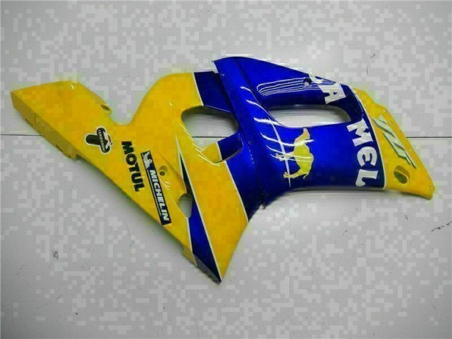 ABS Plásticos Yamaha R6 1998-2002 - Amarillo Azul ABS Plásticos Yamaha R6 1998-2002 - Amarillo Azul