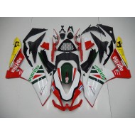 Carenado Aprilia RSV4 2009-2015 - Blanco Rojo Alitalia