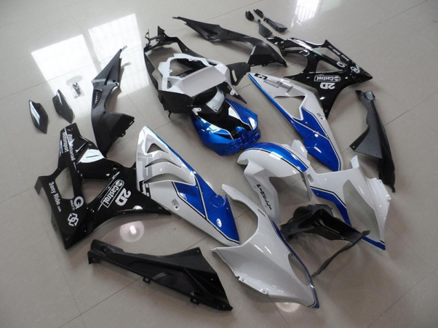Carenado BMW S1000RR 2009-2014 - Blanco Azul Negro Carenado BMW S1000RR 2009-2014 - Blanco Azul Negro