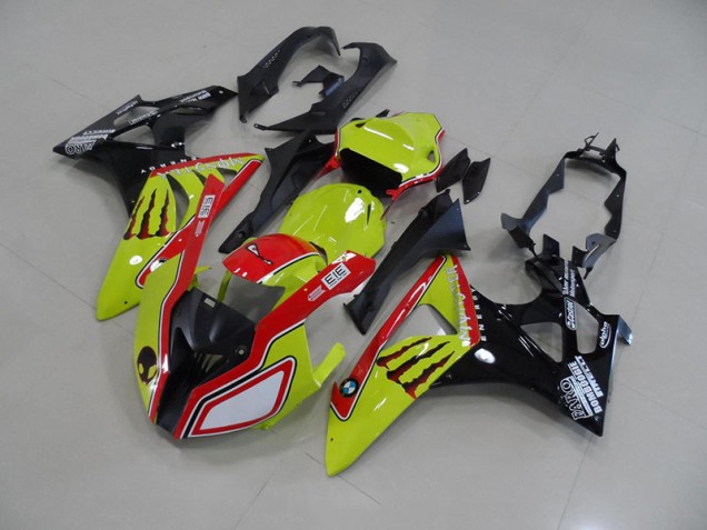 Carenado BMW S1000RR 2009-2014 - Verde Rojo Monster Carenado BMW S1000RR 2009-2014 - Verde Rojo Monster