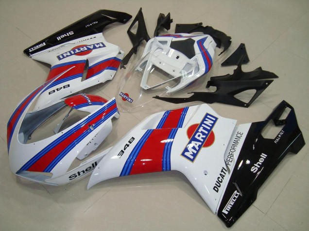 Carenado Ducati 848 1098 1198 2007-2014 - Martini Carenado Ducati 848 1098 1198 2007-2014 - Martini