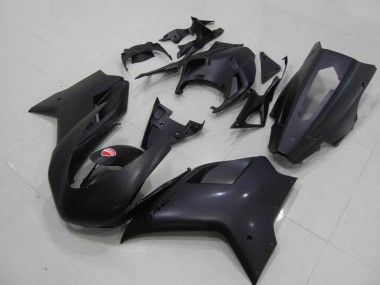 Carenado Ducati 848 1098 1198 2007-2014 - Negro Mate Racing Verision