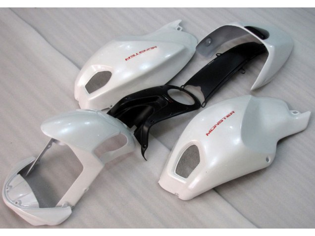 Carenado Ducati Monster 696 2008-2012 - Blanco Rojo Monster