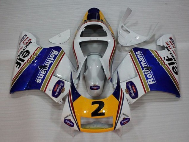 Carenado Honda NSR 250 MC28 P4 1994-1996 - Blanco Azul Amarillo Carenado Honda NSR 250 MC28 P4 1994-1996 - Blanco Azul Amarillo