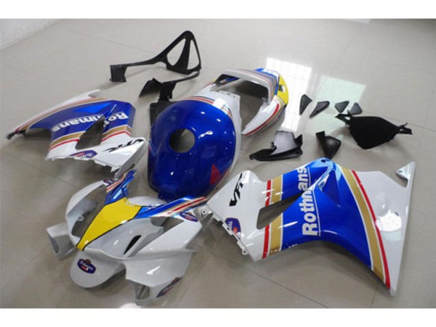Carenado Honda VFR 800 2002-2013 - Azul Blanco Rothmans