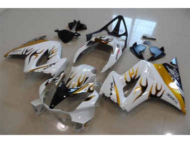 Carenado Honda VFR 800 2002-2013 - Blanco Oro Llama