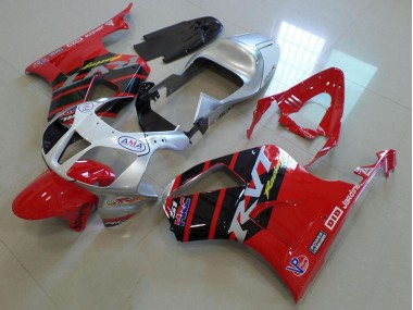 Carenado Honda VTR 1000 2000-2006 - Rojo Plata