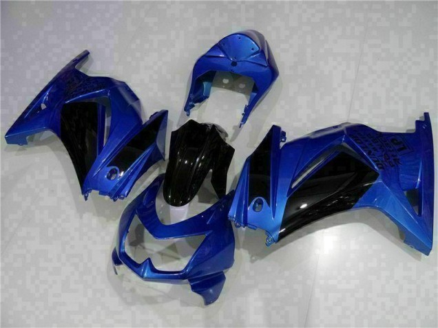 Carenado Kawasaki EX250 2008-2012 - Azul Negro Carenado Kawasaki EX250 2008-2012 - Azul Negro