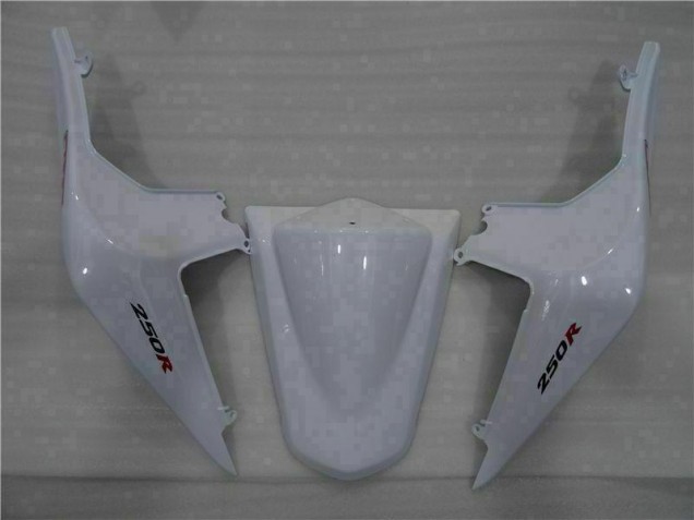 Carenado Kawasaki EX250 2008-2012 - Blanco Negro Ninja Carenado Kawasaki EX250 2008-2012 - Blanco Negro Ninja