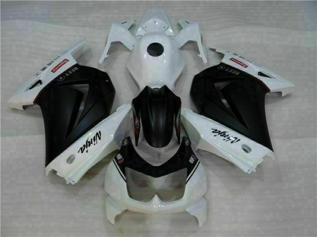 Carenado Kawasaki EX250 2008-2012 - Blanco Negro Ninja Carenado Kawasaki EX250 2008-2012 - Blanco Negro Ninja