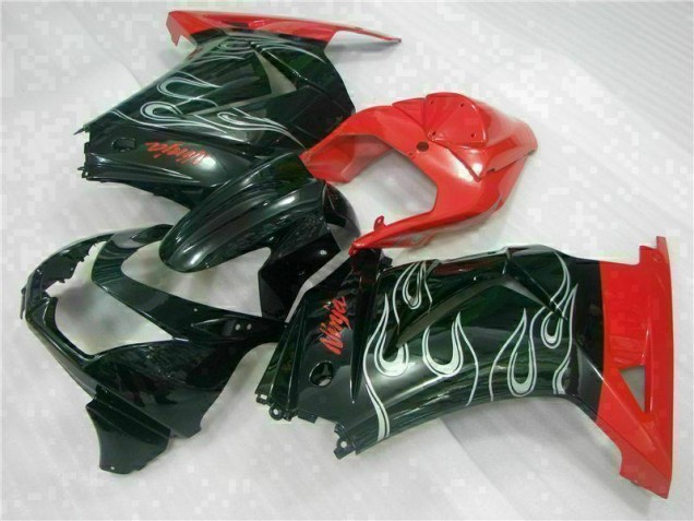 Carenado Kawasaki EX250 2008-2012 - Negro Rojo Ninja Carenado Kawasaki EX250 2008-2012 - Negro Rojo Ninja