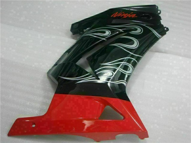 Carenado Kawasaki EX250 2008-2012 - Negro Rojo Ninja Carenado Kawasaki EX250 2008-2012 - Negro Rojo Ninja