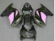 Carenado Kawasaki EX250 2008-2012 - Negro Rosa Ninja Carenado Kawasaki EX250 2008-2012 - Negro Rosa Ninja