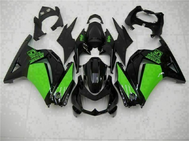 Carenado Kawasaki EX250 2008-2012 - Negro Verde Ninja Carenado Kawasaki EX250 2008-2012 - Negro Verde Ninja