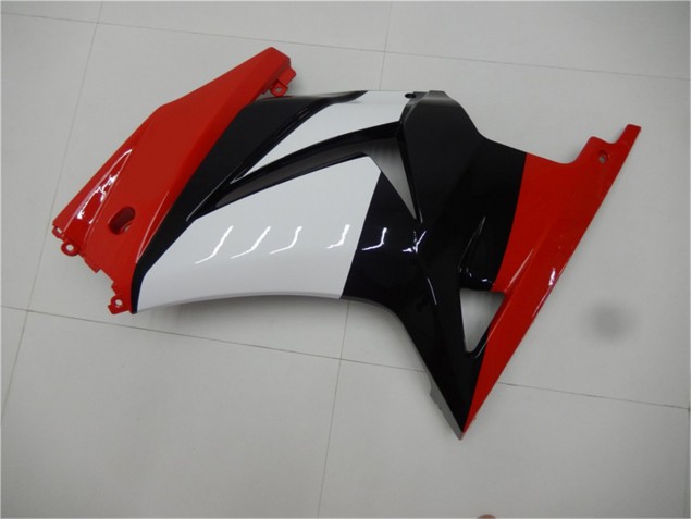 Carenado Kawasaki EX250 2008-2012 - Rojo Negro Blanco Carenado Kawasaki EX250 2008-2012 - Rojo Negro Blanco