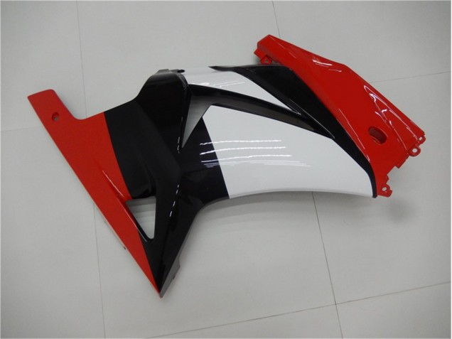Carenado Kawasaki EX250 2008-2012 - Rojo Negro Blanco Carenado Kawasaki EX250 2008-2012 - Rojo Negro Blanco
