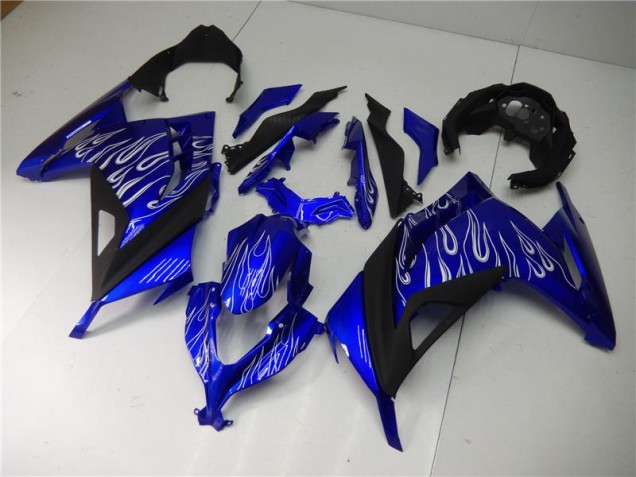 Carenado Kawasaki EX300 2013-2016 - Azul Blanco Negro Carenado Kawasaki EX300 2013-2016 - Azul Blanco Negro