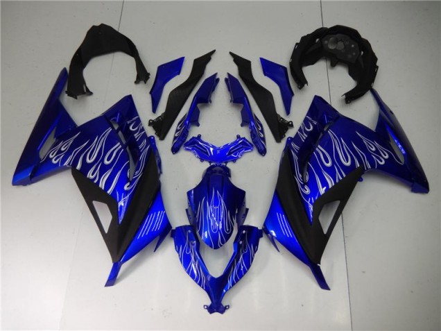 Carenado Kawasaki EX300 2013-2016 - Azul Blanco Negro Carenado Kawasaki EX300 2013-2016 - Azul Blanco Negro