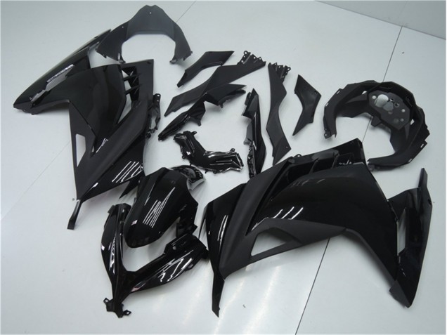 Carenado Kawasaki EX300 2013-2016 - Brillante Negro Mate Carenado Kawasaki EX300 2013-2016 - Brillante Negro Mate