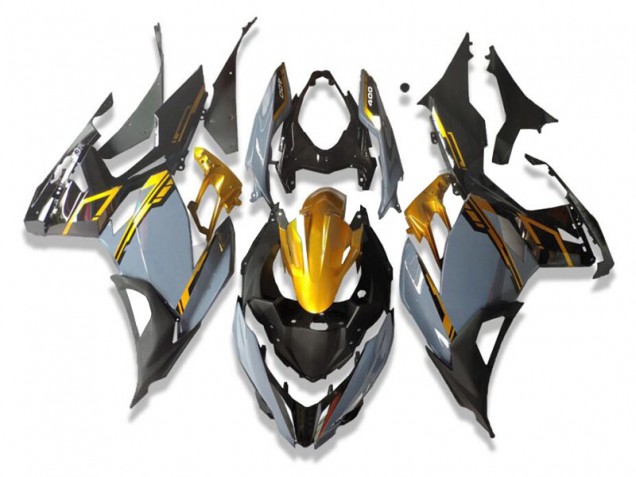 Carenado Kawasaki EX400 2018-2023 - Gris Negro Carenado Kawasaki EX400 2018-2023 - Gris Negro