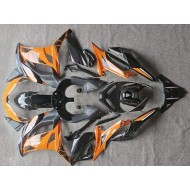 Carenado Kawasaki EX650 2017-2019 - Brillante Naranja Negro