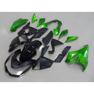 Carenado Kawasaki Z1000 2007-2009 - Negro Verde