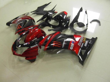 Carenado Kawasaki ZX 250R 2008-2012 - Caramelo Rojo Monster