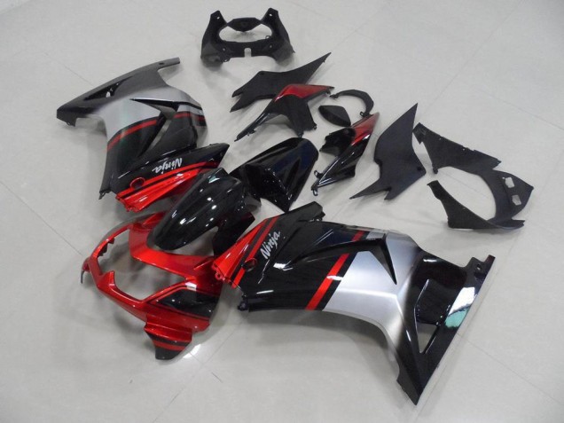 Carenado Kawasaki ZX 250R 2008-2012 - Caramelo Rojo Negro Plata Carenado Kawasaki ZX 250R 2008-2012 - Caramelo Rojo Negro Plata