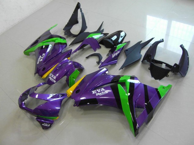 Carenado Kawasaki ZX 250R 2008-2012 - Púrpura EVA Racing Carenado Kawasaki ZX 250R 2008-2012 - Púrpura EVA Racing
