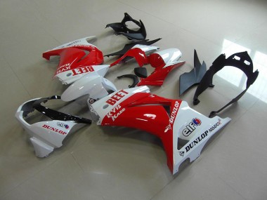 Carenado Kawasaki ZX 250R 2008-2012 - Rojo Blanco BEET