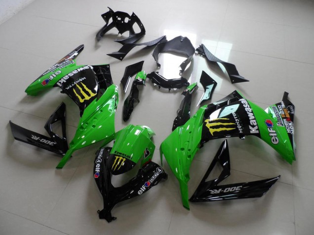 Carenado Kawasaki ZX 300R 2013-2016 - Verde Monster Carenado Kawasaki ZX 300R 2013-2016 - Verde Monster
