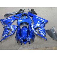 Carenado Kawasaki ZX10R 2003-2005 - Azul Blanco Llama