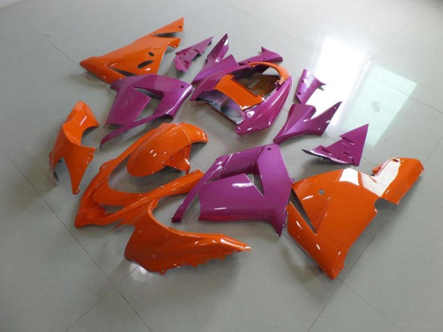 Carenado Kawasaki ZX10R 2003-2005 - Naranja & Rosa Carenado Kawasaki ZX10R 2003-2005 - Naranja & Rosa