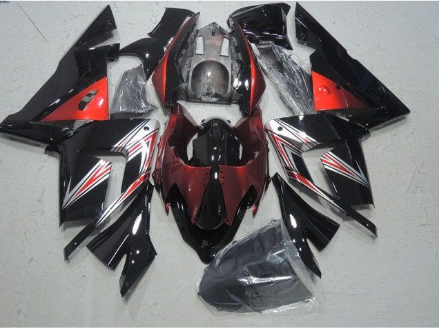 Carenado Kawasaki ZX10R 2003-2005 - Negro Rojo Carenado Kawasaki ZX10R 2003-2005 - Negro Rojo