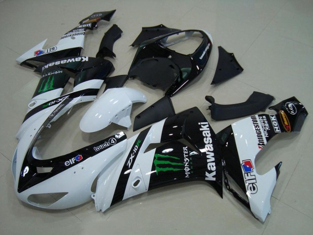 Carenado Kawasaki ZX10R 2006-2007 - Blanco Monster Carenado Kawasaki ZX10R 2006-2007 - Blanco Monster