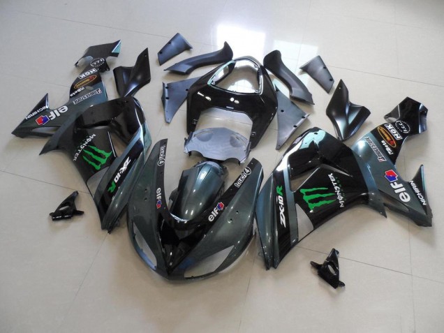 Carenado Kawasaki ZX10R 2006-2007 - Gris Monster Carenado Kawasaki ZX10R 2006-2007 - Gris Monster