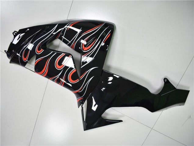 Carenado Kawasaki ZX10R 2006-2007 - Negro Gris Rojo Carenado Kawasaki ZX10R 2006-2007 - Negro Gris Rojo