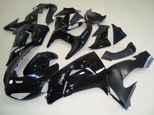 Carenado Kawasaki ZX10R 2006-2007 - Negro Negro Mate Carenado Kawasaki ZX10R 2006-2007 - Negro Negro Mate