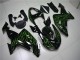 Carenado Kawasaki ZX10R 2006-2007 - Negro Verde Llama Carenado Kawasaki ZX10R 2006-2007 - Negro Verde Llama
