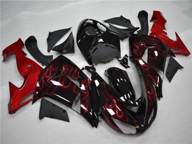 Carenado Kawasaki ZX10R 2006-2007 - Rojo Llama Carenado Kawasaki ZX10R 2006-2007 - Rojo Llama