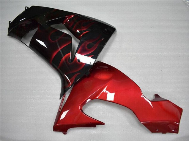 Carenado Kawasaki ZX10R 2006-2007 - Rojo Llama Carenado Kawasaki ZX10R 2006-2007 - Rojo Llama