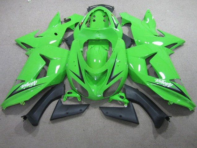 Carenado Kawasaki ZX10R 2006-2007 - Verde Blanco Ninja Carenado Kawasaki ZX10R 2006-2007 - Verde Blanco Ninja