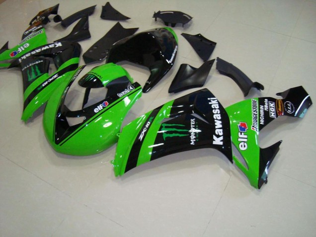 Carenado Kawasaki ZX10R 2006-2007 - Verde Monster Carrera Carenado Kawasaki ZX10R 2006-2007 - Verde Monster Carrera